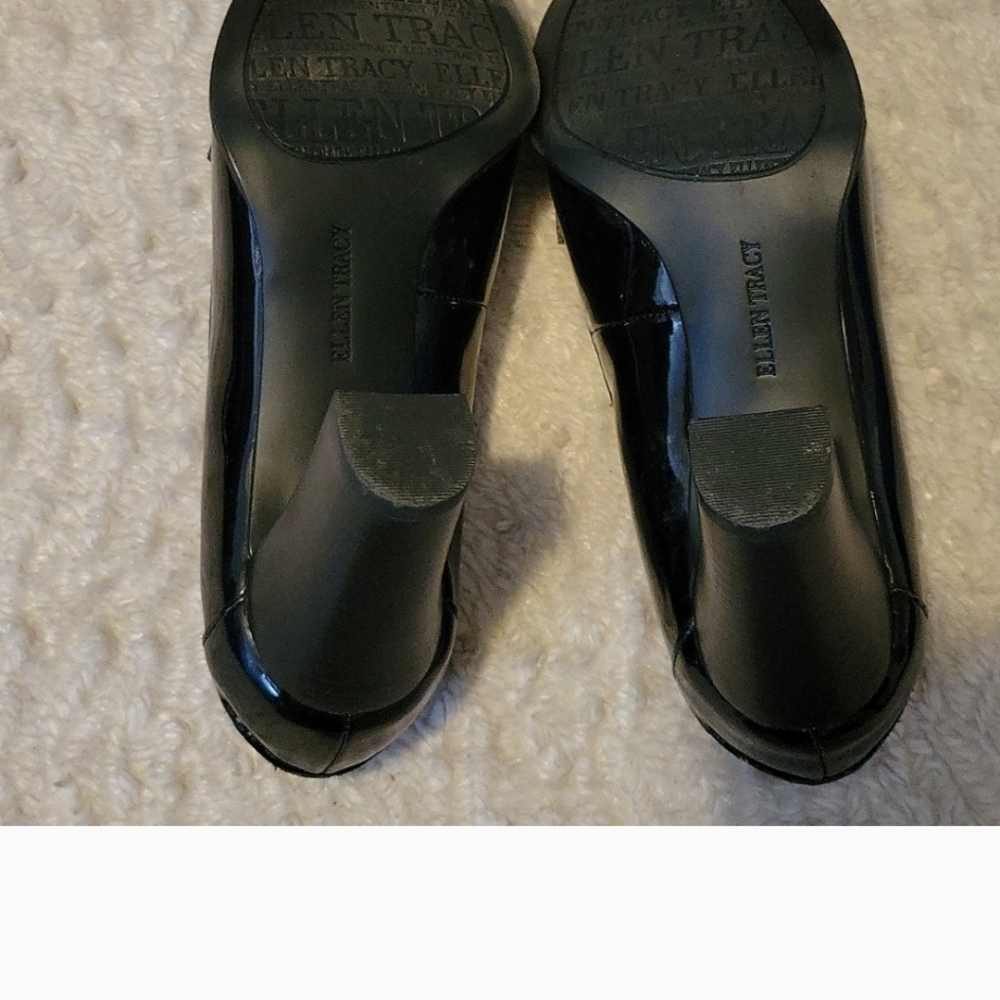 ELLEN TRACY~Heeled Shoes, Black, 6.5